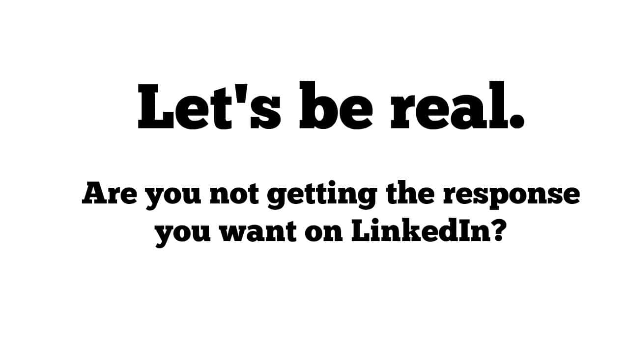 Join this webinar if you want to improve LinkedIn results.