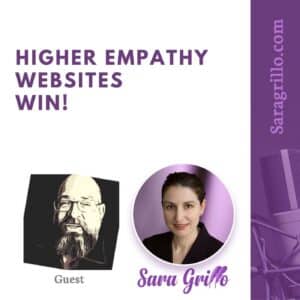 Higher empathy websites win!