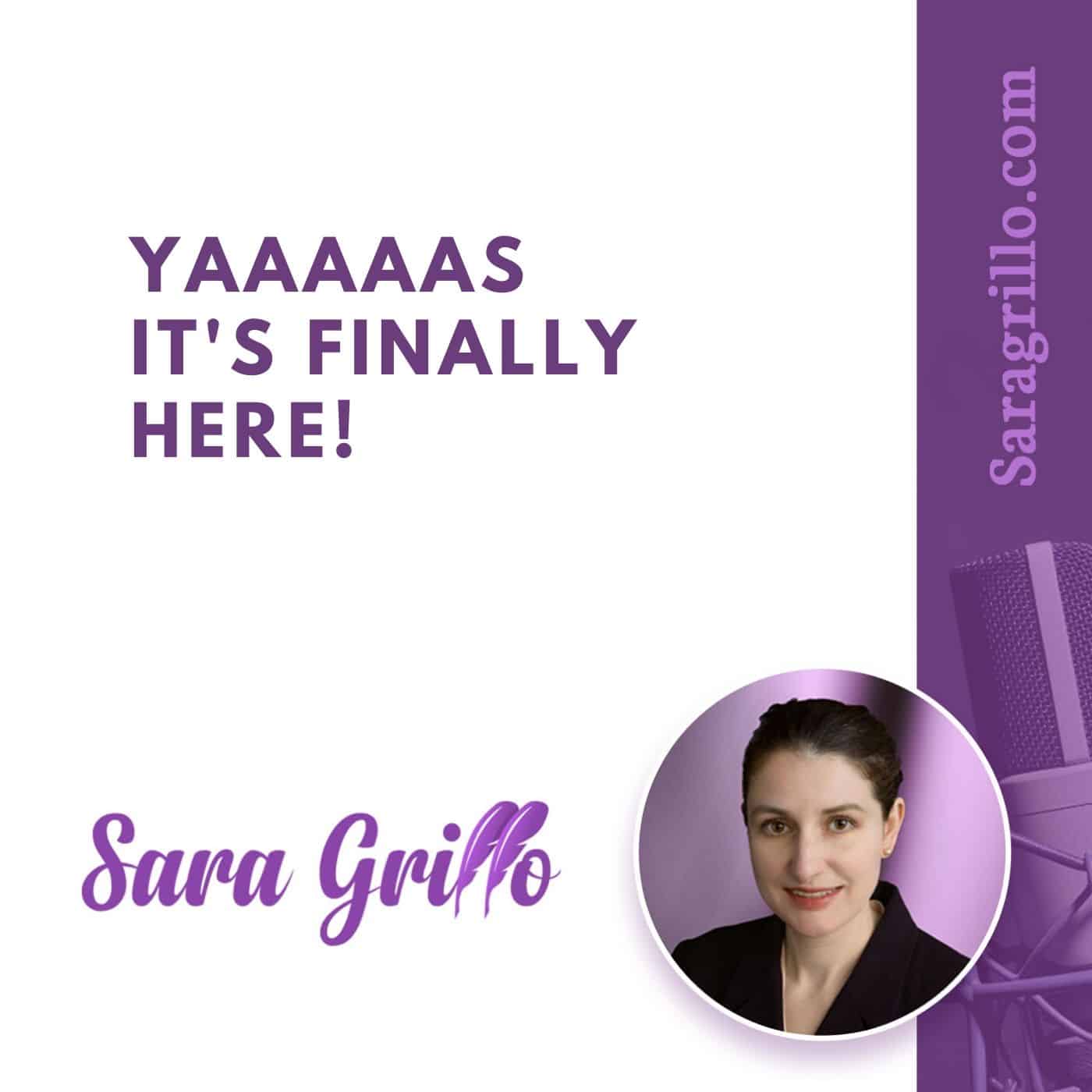 Sara Grillo podcast announcement