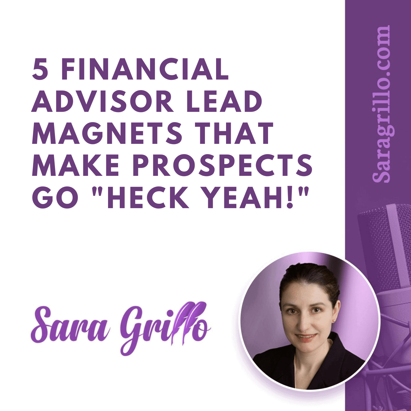 Here are 5 financial advisor lead magnets that are going to make prospects say HECK YEAH!