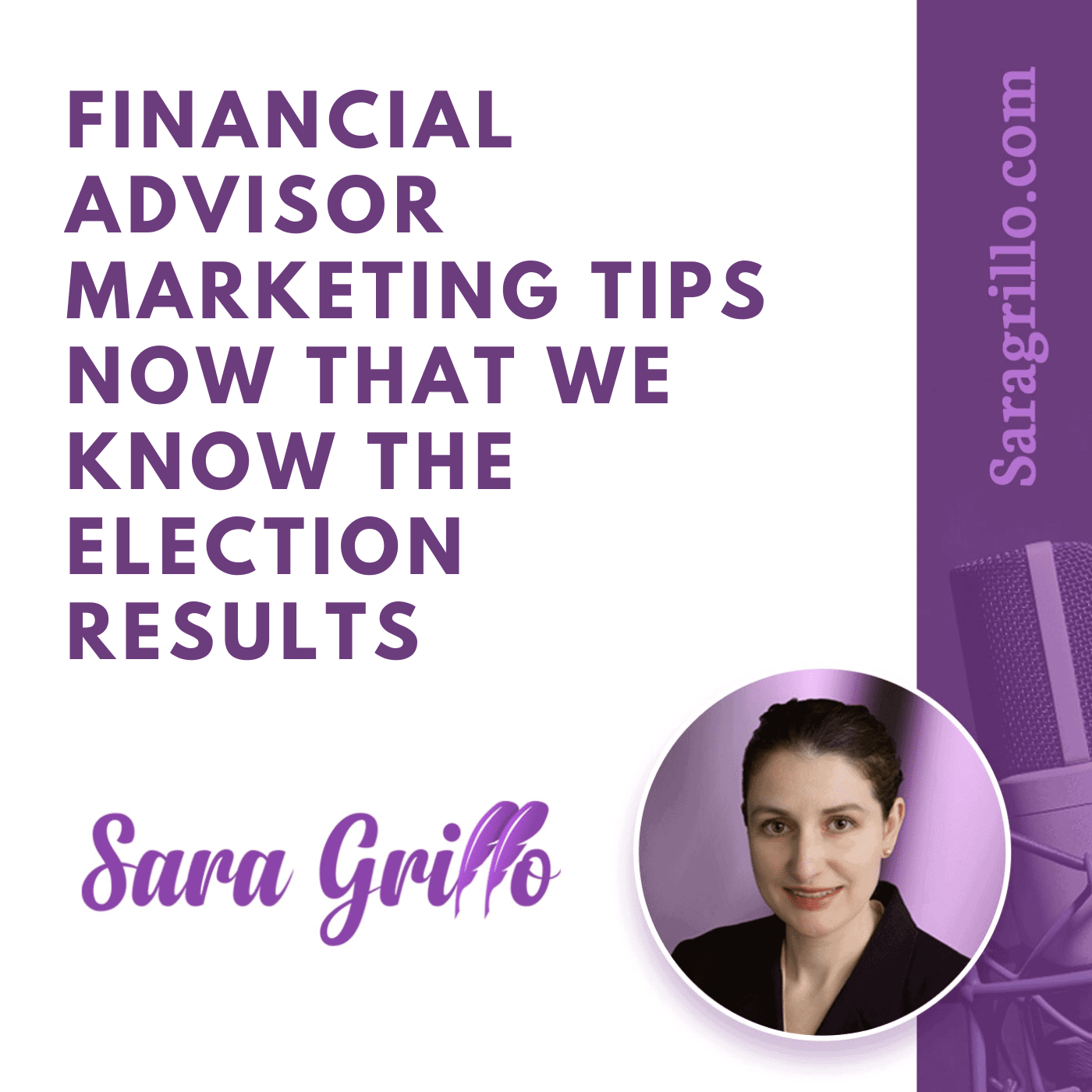 Here are some financial advisor marketing moves to make now that we know the election results