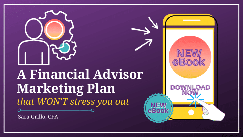 Financial advisors need a marketing plan that allows them to consistently appear in front of their prospects.
