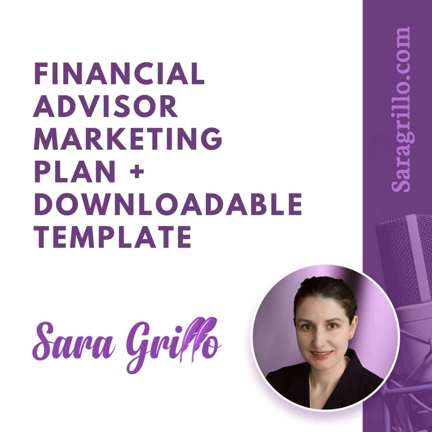 You will learn what the parts of a good financial advisor marketing plan are and be able to access a downloadable template