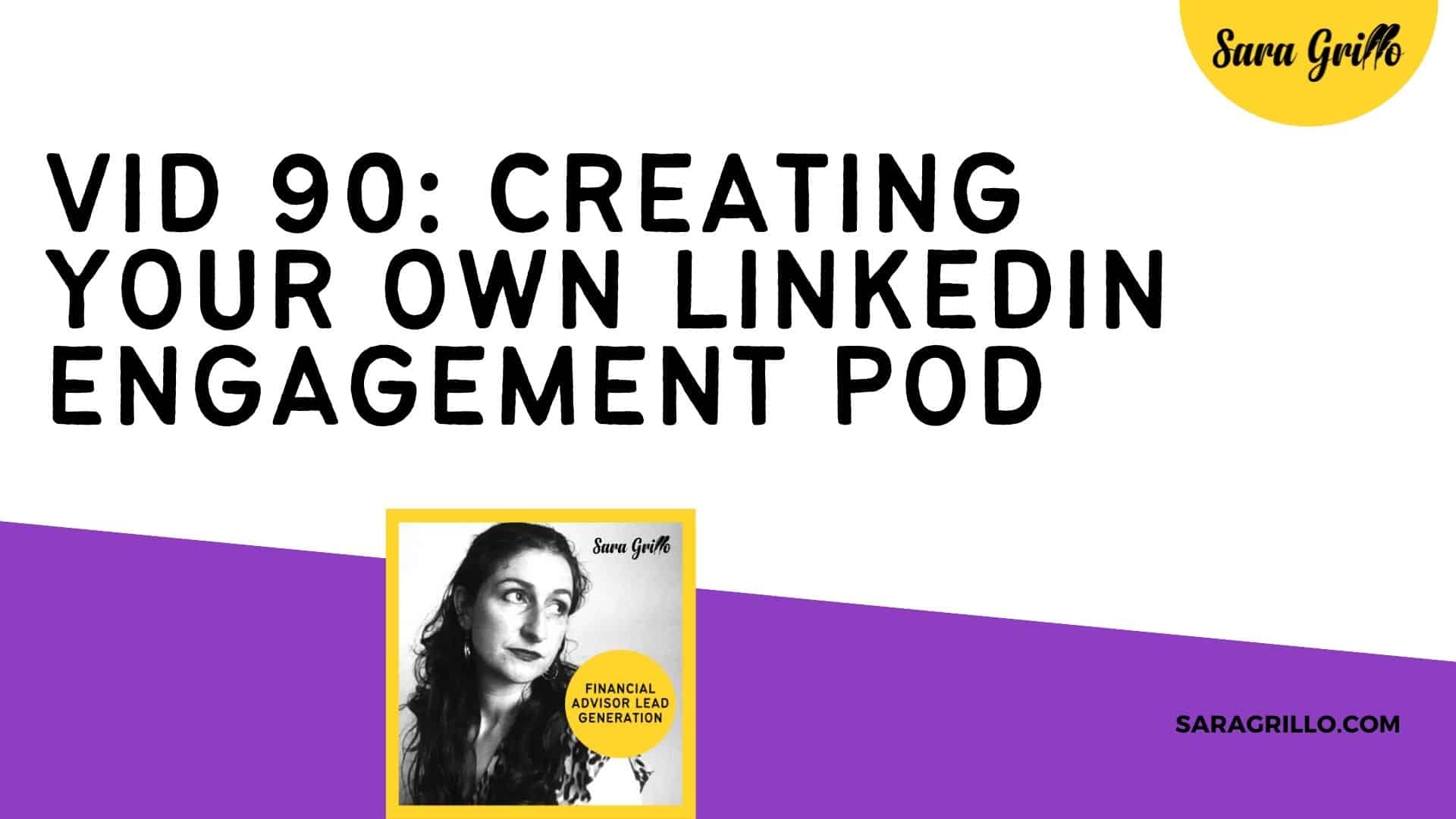 In this blog and video we talk about how to create a LinkedIn engagement pod.
