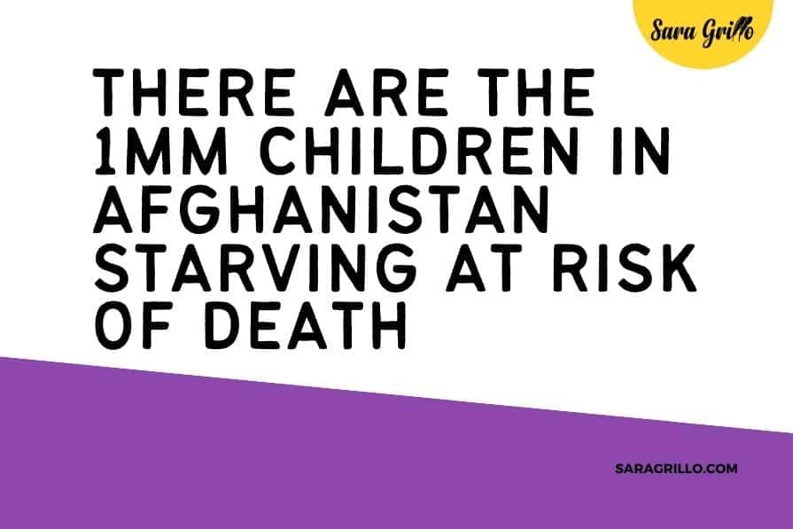 The children of Afghanistan are starving, please help them.