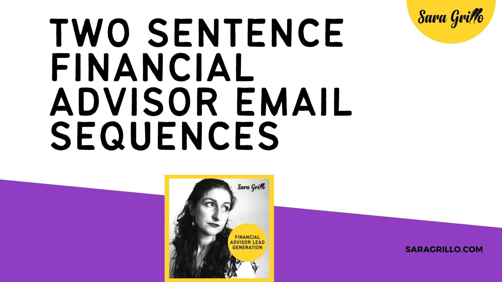 This blog provides sample financial advisor email sequences you can use to find wealthy clients.