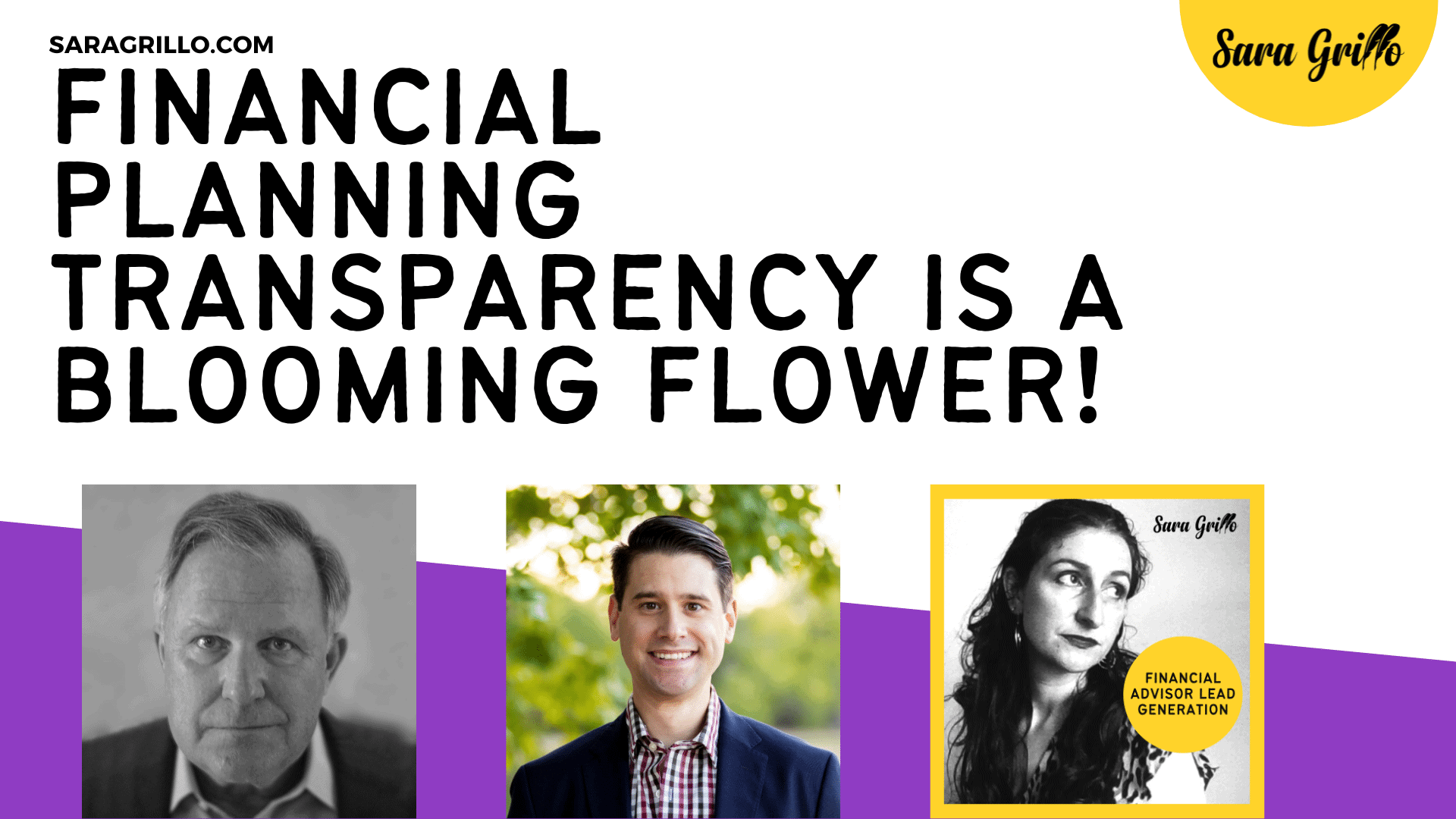 Financial planning transparency is a flower that is blooming that will nourish the world of financial advice and elevate service to clients!