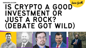 In this podcast we debate if crypto is a good investment or not.