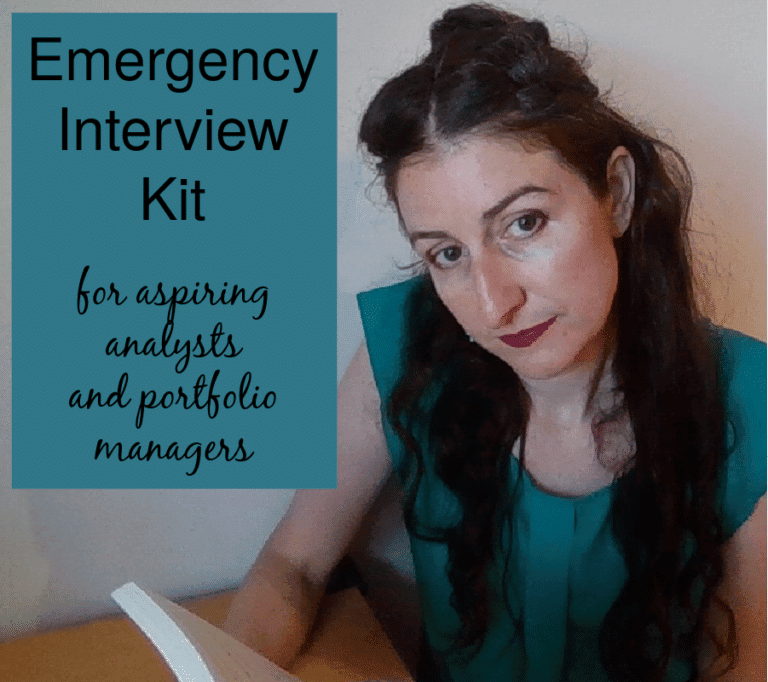 Emergency Interview Kit for Aspiring Equity Research Analysts