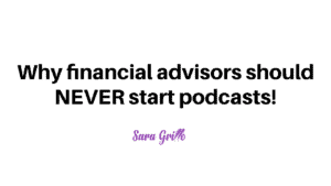 In this blog I discuss whether or not you should start a podcast.