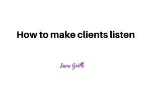 How to make clients listen