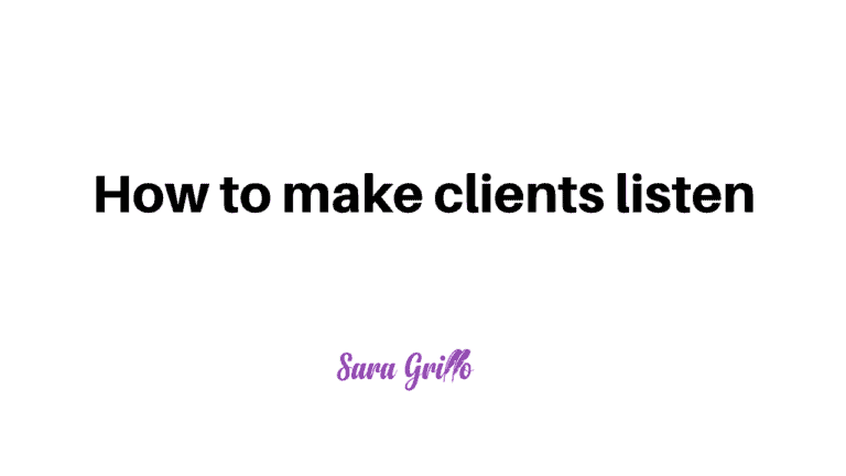 How to make clients listen